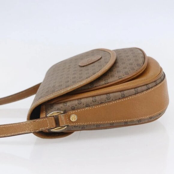 GUCCI Micro GG Supreme Shoulder Bag PVC Beige Gold - Picture 4 of 15